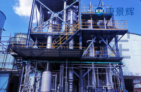 原料药化学合成废水处理设备的三效蒸发器